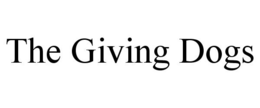 THE GIVING DOGS trademark
