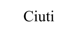 CIUTI trademark
