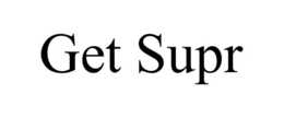 GET SUPR trademark