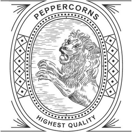 PEPPERCORNS HIGHEST QUALITY trademark