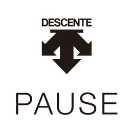 DESCENTE PAUSE trademark