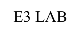 E3 LAB trademark