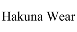 HAKUNA WEAR trademark