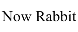 NOW RABBIT trademark