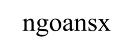NGOANSX trademark