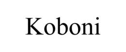 KOBONI trademark
