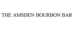 THE AMSDEN BOURBON BAR trademark