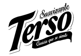 SUAVIZANTE TERSO CARICIA QUE SE SIENTE trademark