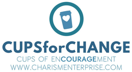 CUPSFORCHANGE CUPS OF ENCOURAGEMENT WWW.CHARISMENTERPRISE.COM trademark