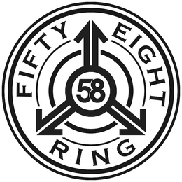 FIFTY EIGHT 58 RING trademark