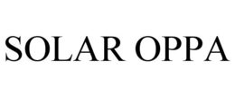 SOLAR OPPA trademark