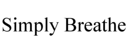 SIMPLY BREATHE trademark