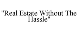 "REAL ESTATE WITHOUT THE HASSLE" trademark