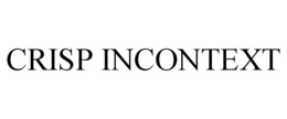 CRISP INCONTEXT trademark