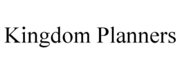 KINGDOM PLANNERS trademark