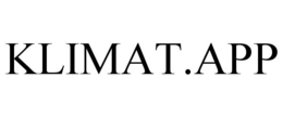 KLIMAT.APP trademark