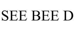SEE BEE D trademark