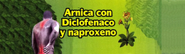 ARNICA CON DICLOFENACO Y NAPROXENO trademark
