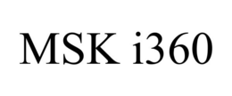 MSK I360 trademark