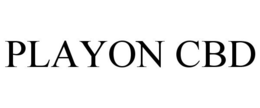 PLAYON CBD trademark