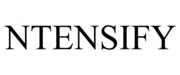 NTENSIFY trademark