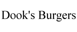 DOOK'S BURGERS trademark
