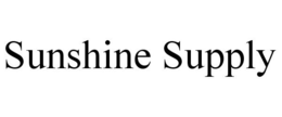 SUNSHINE SUPPLY trademark
