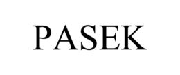 PASEK trademark