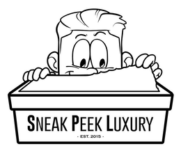 SNEAK PEEK LUXURY EST. 2015 trademark