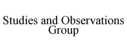 STUDIES AND OBSERVATIONS GROUP trademark
