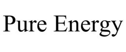 PURE ENERGY trademark