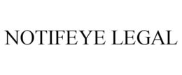 NOTIFEYE LEGAL trademark
