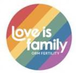 LOVE IS FAMILY ORM FERTILITY trademark