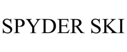 SPYDER SKI trademark