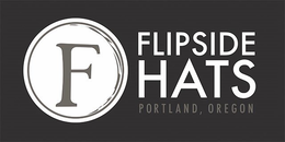 F FLIPSIDE HATS PORTLAND, OREGON trademark