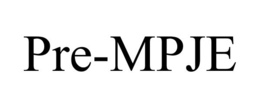 PRE-MPJE trademark