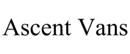 ASCENT VANS trademark