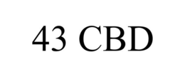 43 CBD trademark