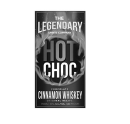 HOT CHOC THE LEGENDARY SPIRITS COMPANY CHOCOLATE CINNAMON WHISKEY ORIGINAL RECIPE 750 ML/30% ALC./VOL./ (60 PROOF) trademark