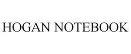 HOGAN NOTEBOOK trademark
