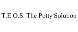 T.E.O.S. THE POTTY SOLUTION trademark