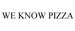WE KNOW PIZZA trademark