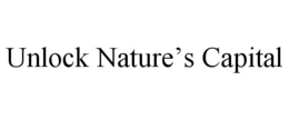 UNLOCK NATURE'S CAPITAL trademark