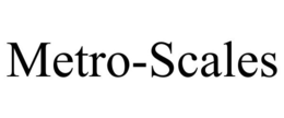 METRO-SCALES trademark