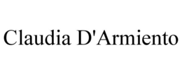 CLAUDIA D'ARMIENTO trademark