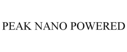 PEAK NANO POWERED trademark