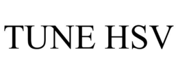TUNE HSV trademark