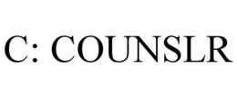 C: COUNSLR trademark