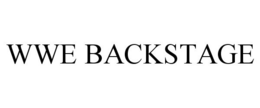 WWE BACKSTAGE trademark