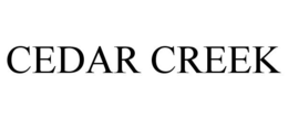 CEDAR CREEK trademark